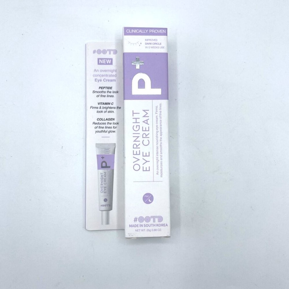 #OOTD Overnight Eye Cream 0.88 Fl Oz with Vitamin C & Collagen- NEW